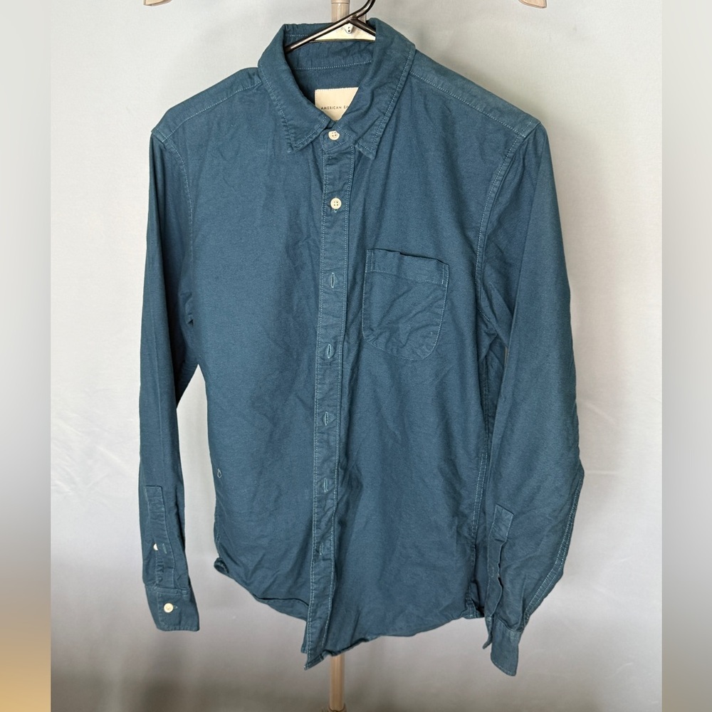 American Eagle Outfitters Blue Men's Shirt
